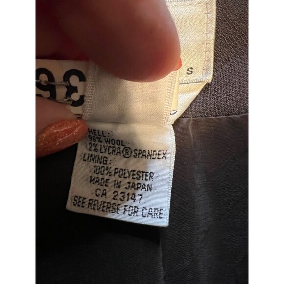 Talbots Skirt Suit Brown 16P Stretch Wool Blazer & Skirt All Season Classic - Picture 11 of 15